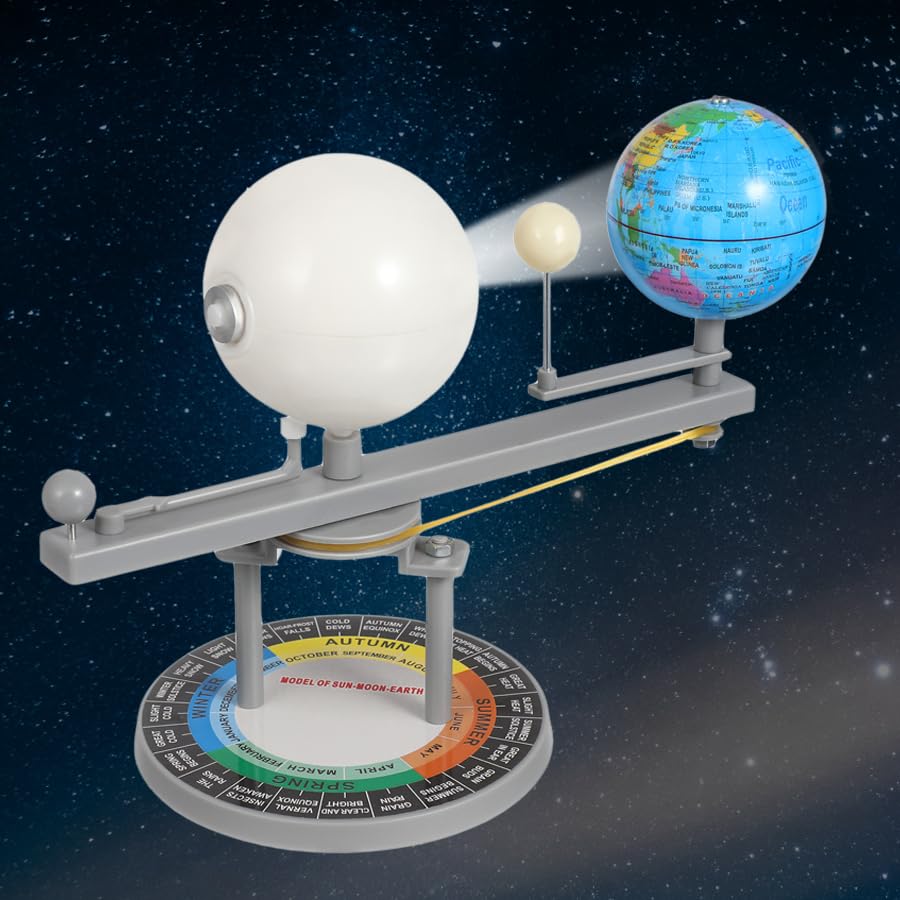 Amazon.com: Vaguelly Sun Earth Moon Orbital Model Kids